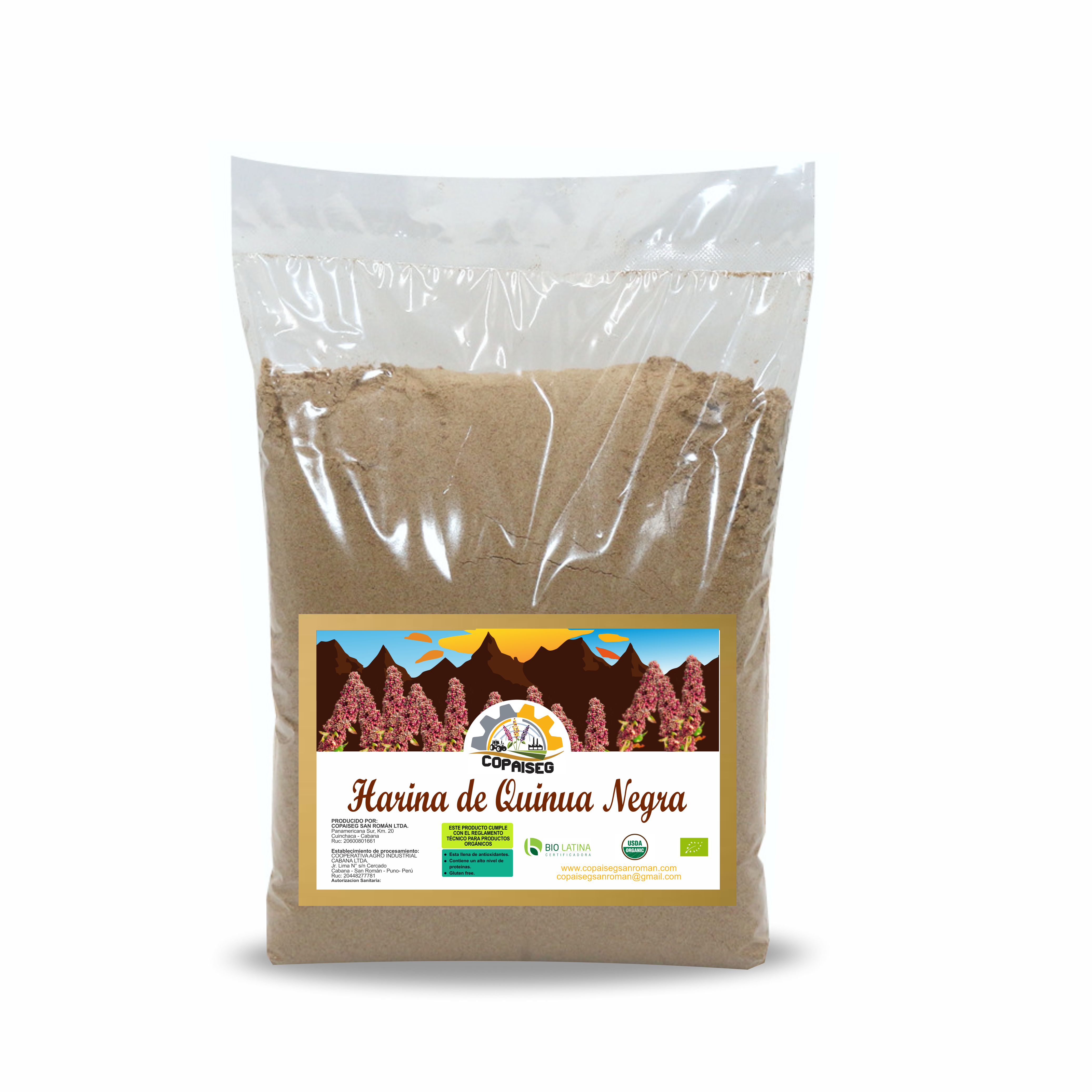 Harina de Quinua Negra